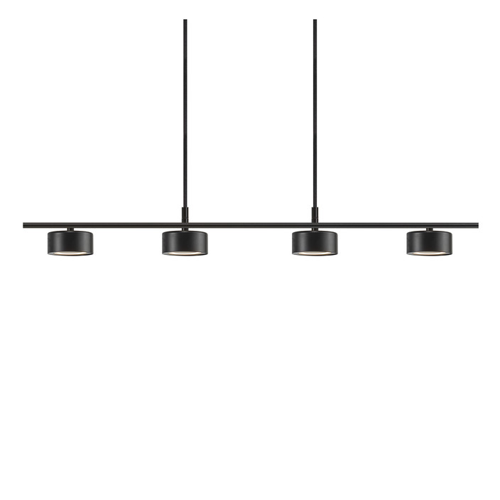 Útly minimalistický dizajn s veľkým svetelným výkonom – Nordlux Clyde (čierna)