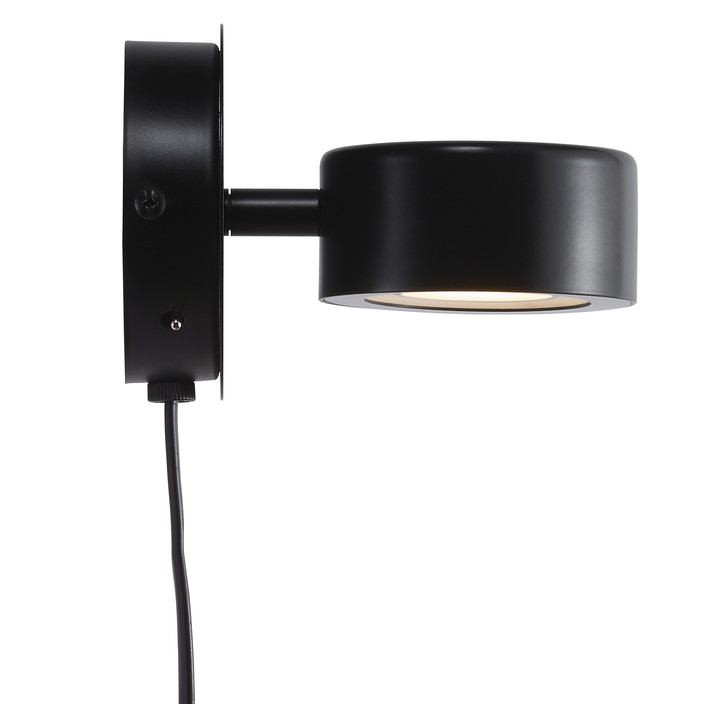 Útly minimalistický dizajn so silným osvetlením, Nordlux Clyde (čierna)