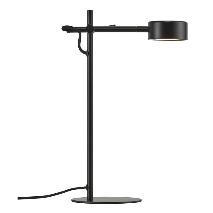 Útly minimalistický dizajn so silným osvetlením Nordlux Clyde (čierna)