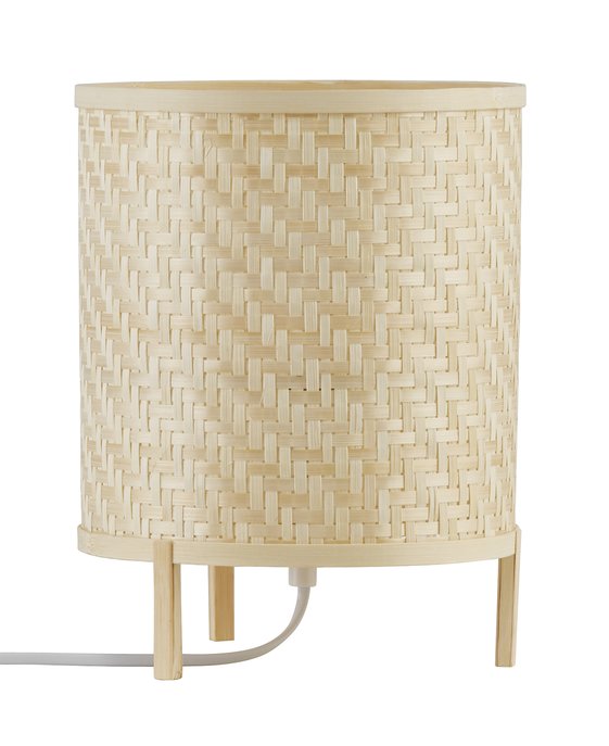 Ručne pletená lampa z bambusu, jednoduchý naturálny dizajn – Nordlux Trinidad