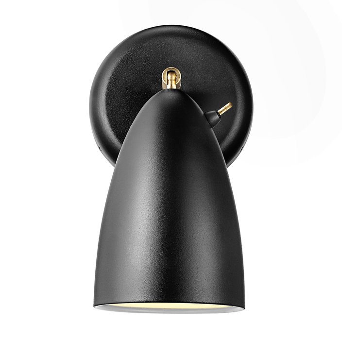Nordlux Nexus je vzrušujúca séria svietidiel, stelesňujúca severský dizajn. Elegantná lampička s retro detailmi. (čierna)