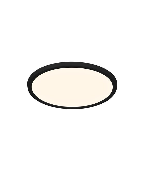 Jednoduché okrúhle stropné svietidlo Oja od Nordluxu s trojstupňovým stmievačom s možnosťou výberu teploty svetla nenásilne doplní akýkoľvek priestor