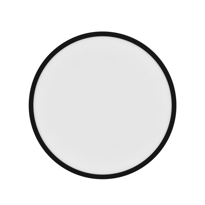 Jednoduché okrúhle stropné svietidlo Oja od Nordluxu nenásilne doplní každý priestor s 3-stupňovým stmievačom s možnosťou voľby teploty svetla (čierna)