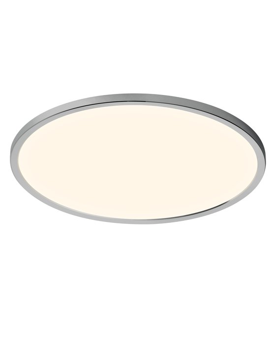 Jednoduché okrúhle stropné svietidlo Oja od Nordluxu nenásilne doplní každý priestor s 3-stupňovým stmievačom s možnosťou voľby teploty svetla