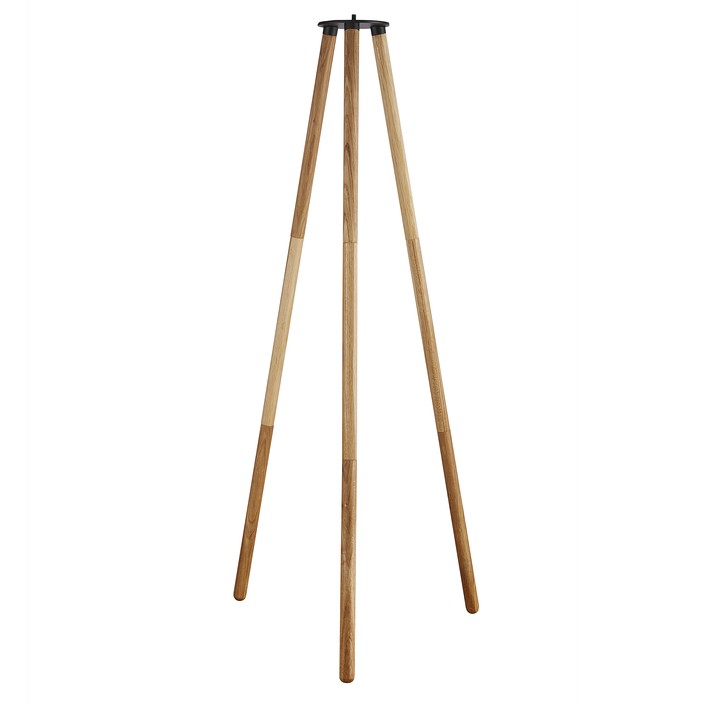 Elegantný trojnohý stojan pre svetlo Kettle (drevo)