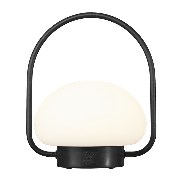 Univerzálne dizajnové svetlo do záhrady a interiéru – Nordlux Sponge (čierna)