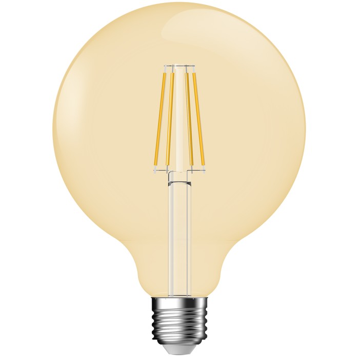 Dizajnová žiarovka Nordlux LED žiarovka Classic Deco Globe 4,2W E27 (zlatá)