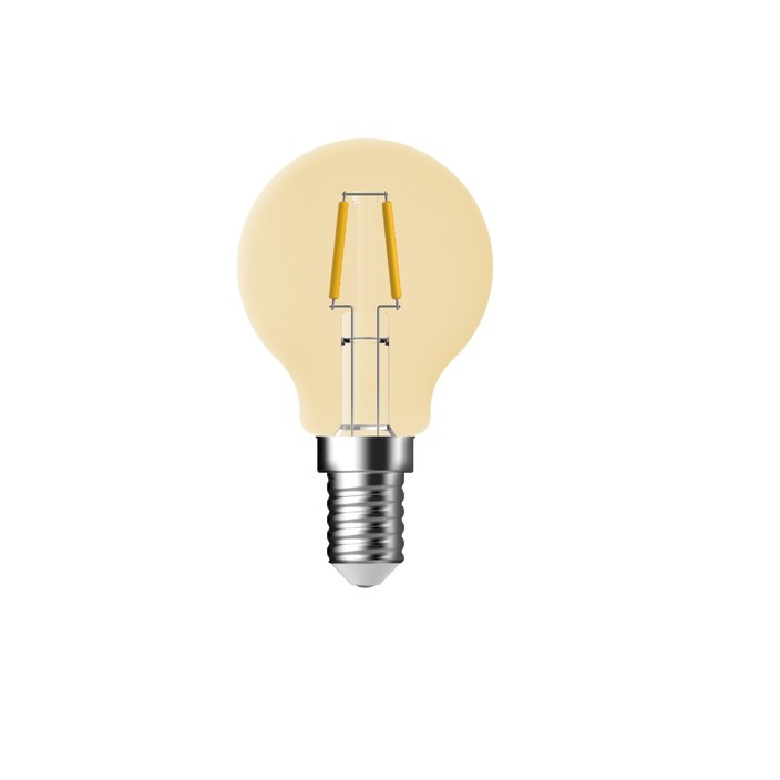 Dizajnová Nordlux LED žiarovka Classic Deco Mini-globe 4,8W E14 (zlatá)