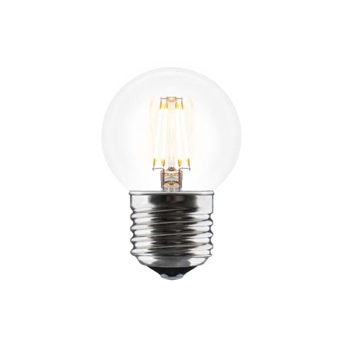4W LED žiarovka UMAGE Idea s priemerom 4 cm, vhodná pre svietidlá so závitom E27 nielen značky UMAGE (číra)