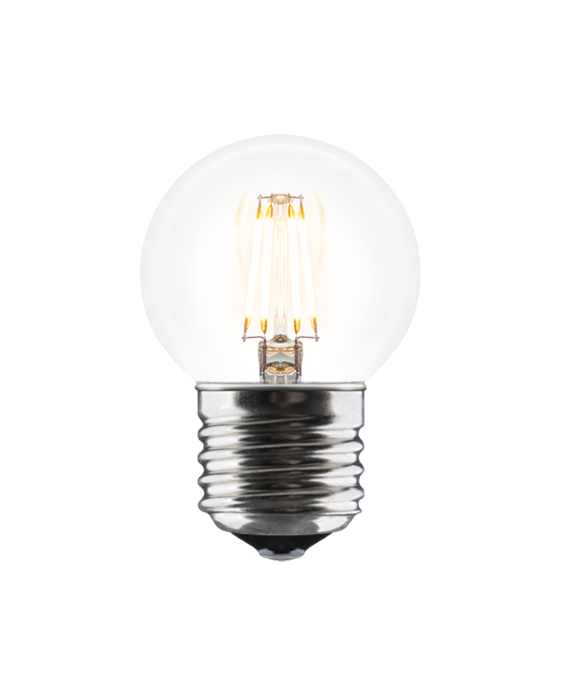 4W LED žiarovka UMAGE Idea s priemerom 4 cm, vhodná pre svietidlá so závitom E27 nielen značky UMAGE