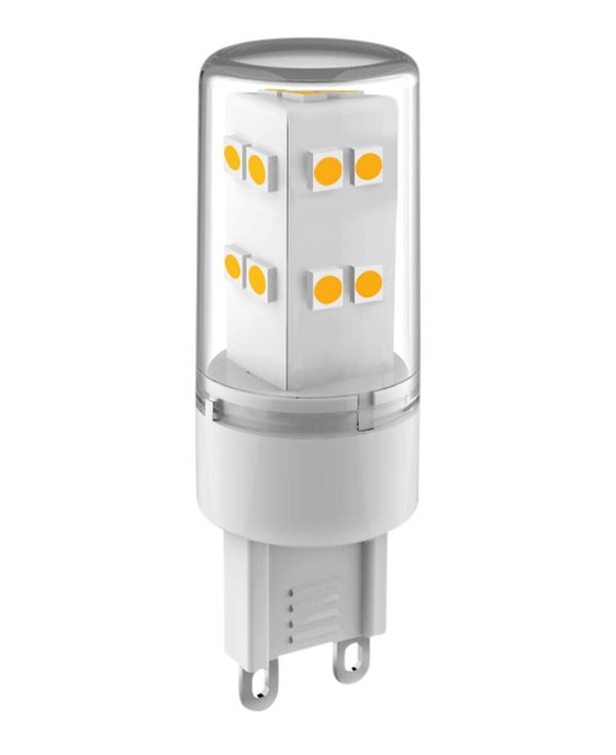 LED žiarovka so závitom G9 3,3W 3000K