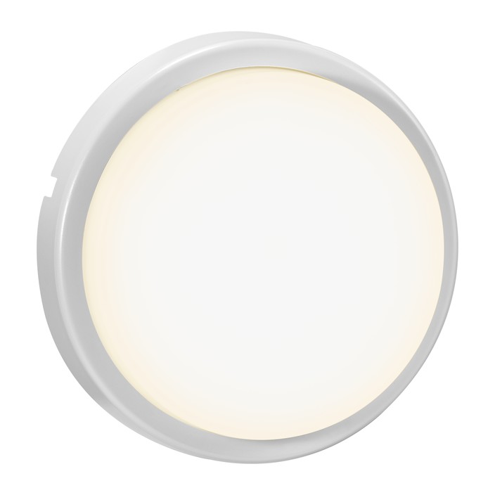 Jednoduché a funkčné LED svetlo Nordlux Cuba Bright použiteľné v exteriéri aj interiéri, možnosť zakúpenia v bielej alebo čiernej farbe. (biela)