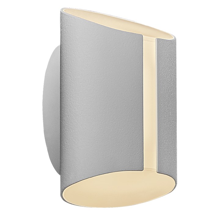 Nástenné svietidlo Grip od Nordluxu so šikmým dizajnom. Hodí sa do interiéru aj exteriéru, svieti rozptýleným mäkkým svetlom, ktoré možno stmievať pomocou aplikácie Nordlux Smart Light. K dispozícii v bielej a čiernej farbe. (biela)