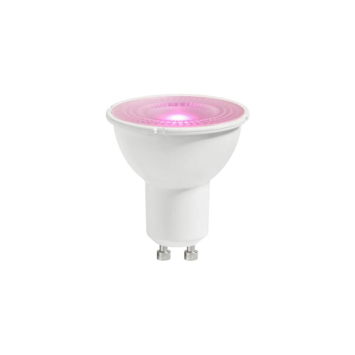 Inteligentná žiarovka od Nordluxu s možnosťou nastavenia farebnej teploty a až 16 miliónmi farieb, stmievateľná pomocou aplikácie Nordlux Smart Light alebo diaľkového ovládania. (biela)