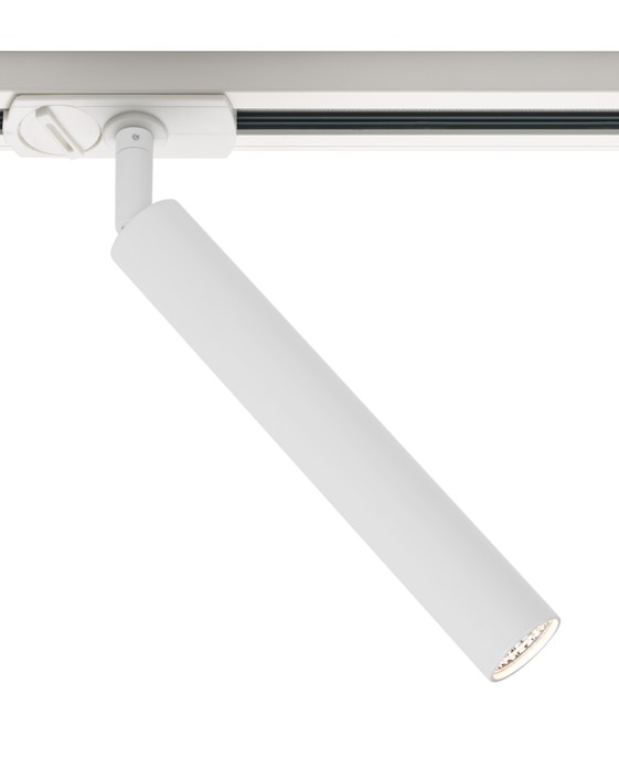 Minimalistické stropné svietidlo pre systém Link – Link Omari – vrhá dokonalé a priamo smerované svetlo. Stmievateľné vďaka zabudovanému stmievaču.
