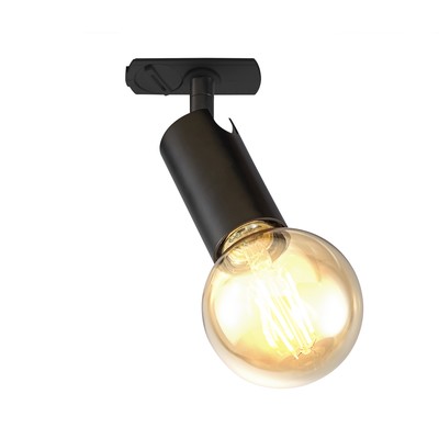 Originálne stropné svetlo Open od Nordluxu v matnom bielom alebo čiernom vyhotovení. Vyberte si dekoratívnu žiarovku pre originálny dizajn.