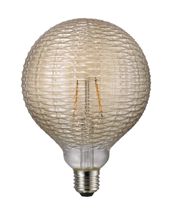 Dizajnová LED žiarovka Avra so závitom E27 1,5W 2000K