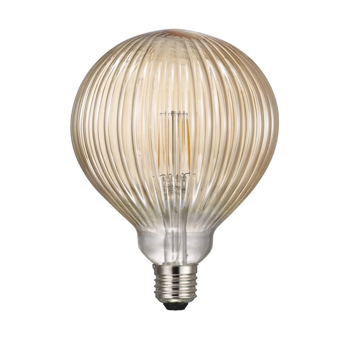 Dizajnová LED žiarovka Avra so závitom E27 1,5W 2000K ( jantárová)
