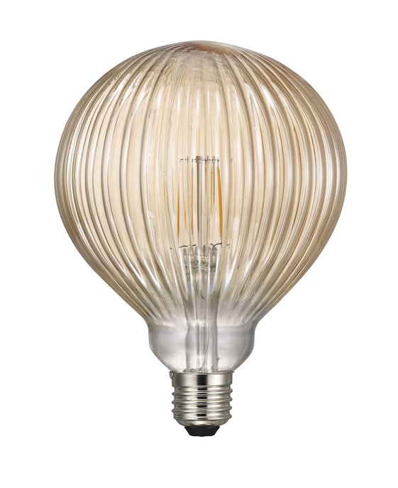 Dizajnová LED žiarovka Avra so závitom E27 1,5W 2000K
