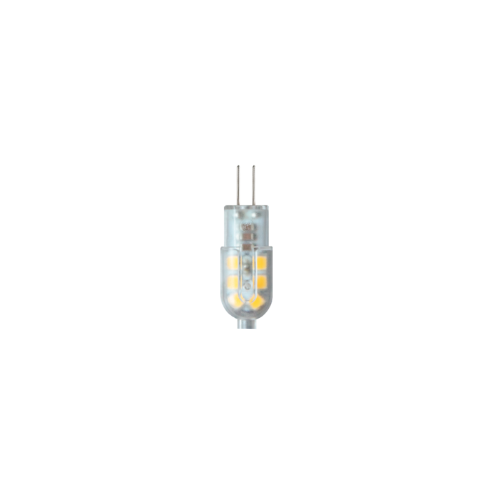 2W LED žiarovka UMAGE Idea so šírkou 1,2 cm, vhodná pre svietidlá so závitom G4 nielen značky UMAGE. (číra)