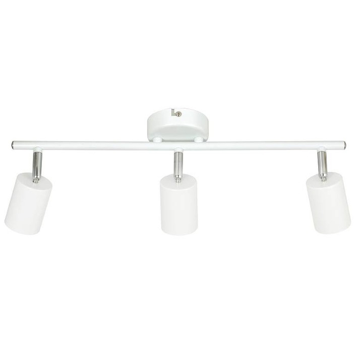 Jednoduché stropné svietidlo Nordlux Explore v jemnom dizajne s otočnými spotmi (biela)