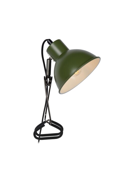 Flexibilnú lampičku Moys s klipom využijete takmer všade vďaka upínacej spone, navyše disponuje smerovateľnou hlavou i ramenom. (zelená)