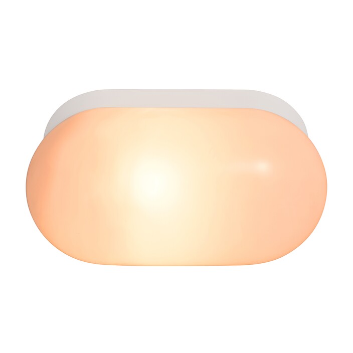Nástenné svietidlo Foam s vysokým krytím zaisťuje perfektné rozptýlené osvetlenie vašej kúpeľne. Vyberte si z čierneho alebo bieleho variantu. (biela)