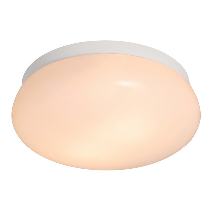 Stropné svietidlo Foam s vysokým krytím zaisťuje perfektné rozptýlené osvetlenie vašej kúpeľne. Vyberte si čierny alebo biely variant. (biela)