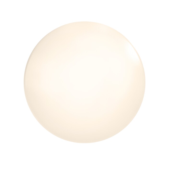 Klasické stropné svietidlo Montone od Nordluxu so senzorom pohybu s integrovanou LED žiarovkou, bielej farby. Vďaka vysokému krytiu vhodné do kúpeľne. (biela)