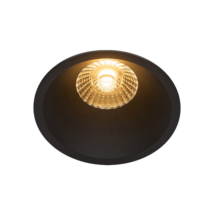 Zabudované bodové svetlo Albric je ideálne do kúpeľne a poskytuje prirodzené neoslňujúce svetlo; bodové svetlá možno zapojiť paralelne a sú k dispozícii v bielej a čiernej farbe. (čierna)