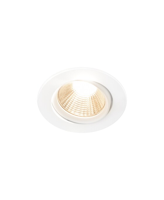 Zabudovateľné svietidlo Fremont od Nordluxu. Nastaviteľný sklon svetla, úsporné LED vyhotovenie, 3 farebné varianty.
