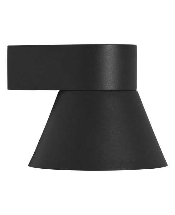 Nordlux Kyklop Cone je moderné vonkajšie nástenné svietidlo, ktoré osvetľuje okolie smerom nadol. K dispozícii v čiernej a hrdzavej farbe.