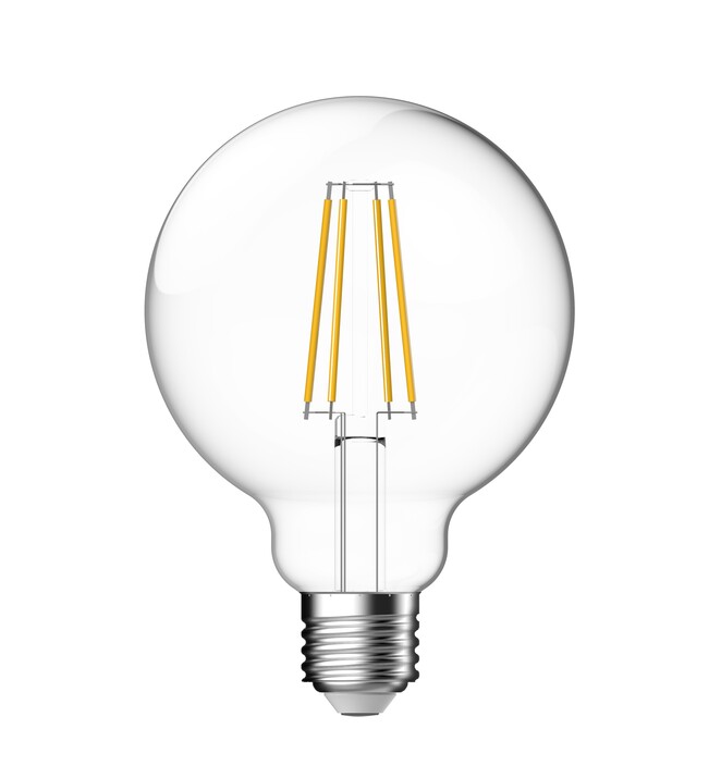 Nordlux úsporná LED žiarovka E27 4W 2700K s dlhou životnosťou (číra)