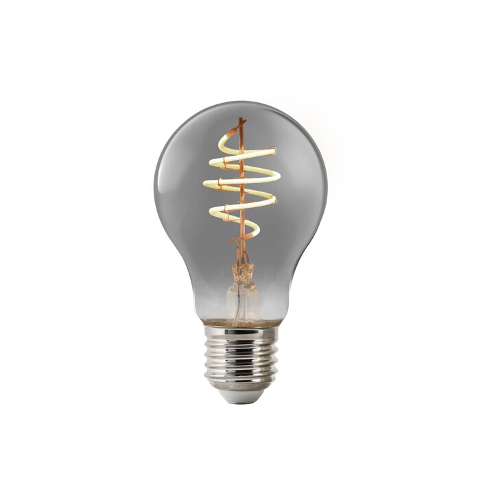 Dizajnová inteligentná stmievateľná LED žiarovka pre svietidlá so závitom E27. V dymovom vyhotovení. (dymová)