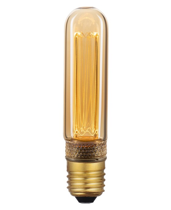 Dizajnová Nordlux LED žiarovka Tiny Hill Gold 2,3W E27