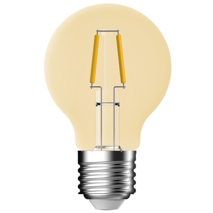 Dizajnová Nordlux LED žiarovka Deco Gold 4,2W E27 2500K (zlatá)