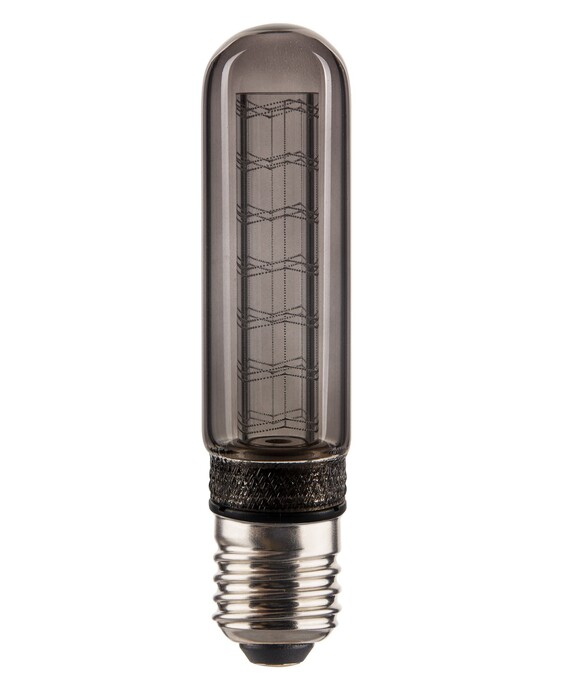 Dizajnová Nordlux LED žiarovka Tiny Zigzag Smoked 2,3W E27