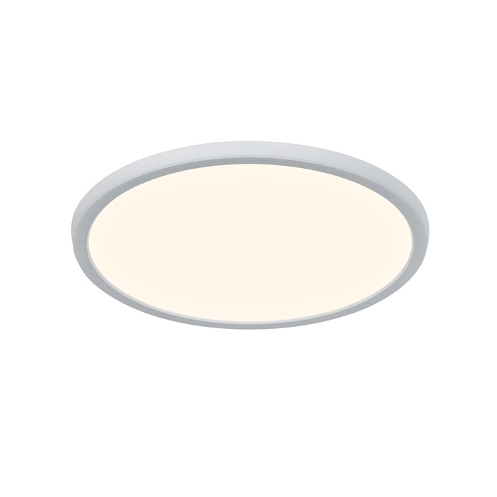 Stropné LED svietidlo Oja 29 IP20 3000/4000K nestmievateľné od Nordluxu okrúhleho tvaru v klasickom jednoduchom dizajne. (biela)