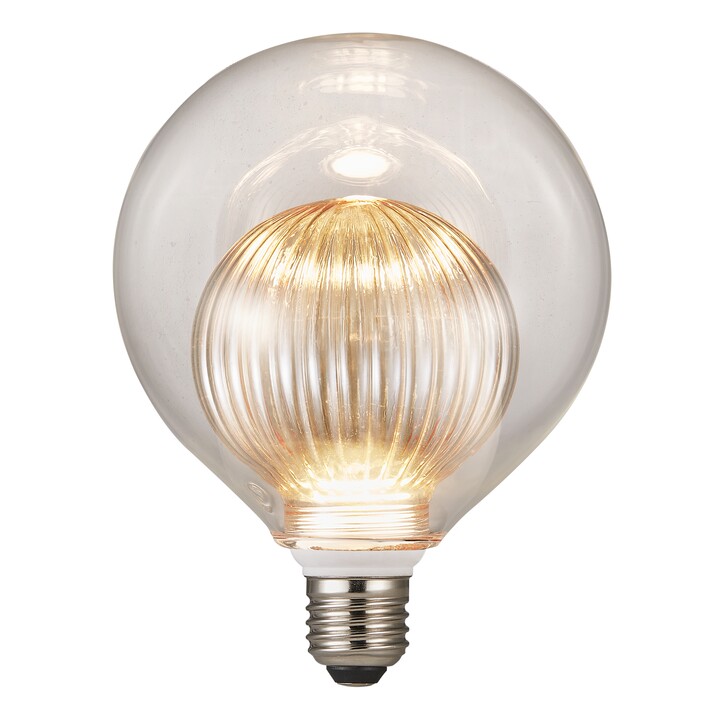 Dizajnová žiarovka Nordlux LED žiarovka Deco Double 3,5W E27 (zlatá)