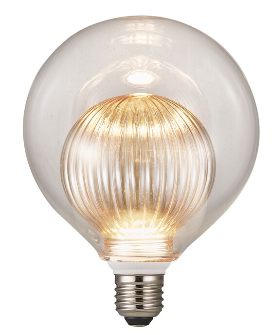 Dizajnová žiarovka Nordlux LED žiarovka Deco Double 3,5W E27