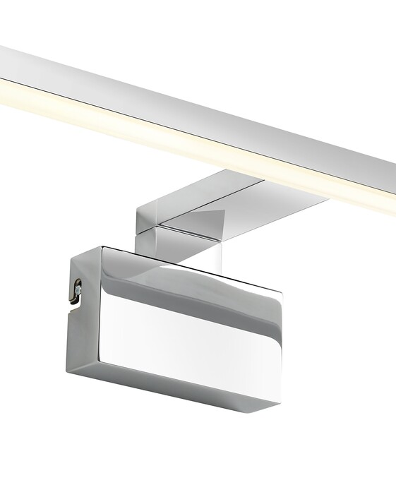 Kúpeľňové elegantné tenké svetlo Marlee od Nordluxu umožňuje tri spôsoby inštalácie – na stenu, na zrkadlo alebo na skrinku. Vďaka vysokému krytiu ho využijete vo vlhkých priestoroch. Dostupné v 3 farebných prevedeniach.