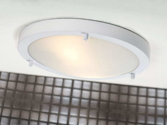Štýlové stropné svietidlo Nordlux Ancona s vysokou krytím je veľmi vhodné do kúpeľne.