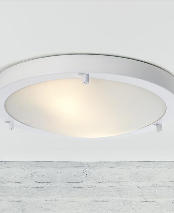 Štýlové stropné svietidlo Nordlux Ancona s vysokou krytím je veľmi vhodné do kúpeľne.