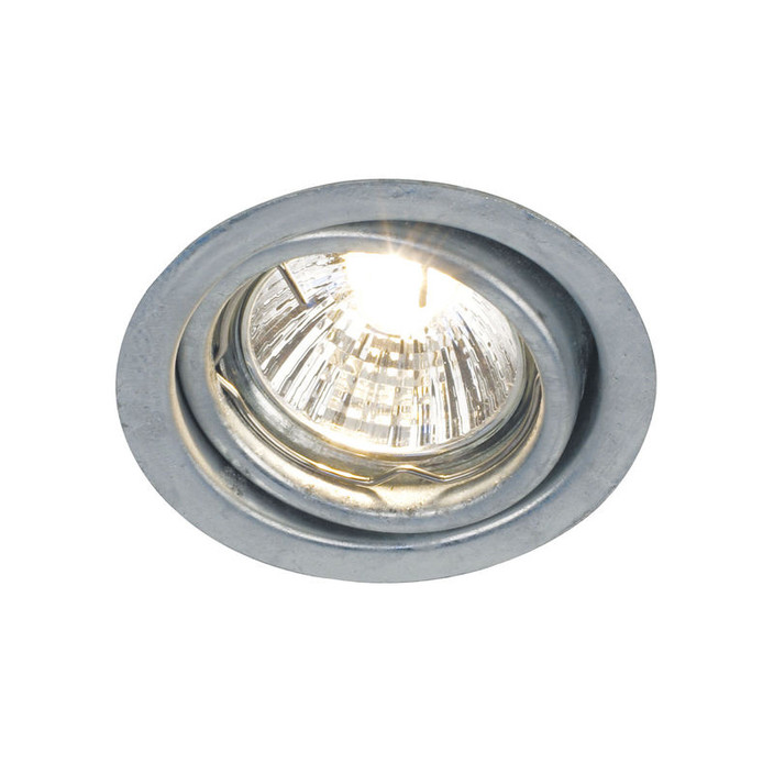 Vstavané bodové svietidlo Nordlux Tip v kvalitnom galvanizovanom vyhotovení s pätnásťročnou zárukou s nastaviteľným sklonom 35° (galvanizovaná oceľ)