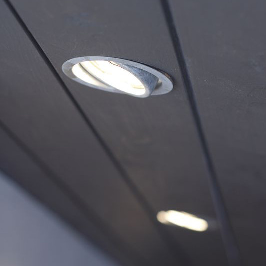 Vstavané bodové svietidlo Nordlux Tip v kvalitnom galvanizovanom vyhotovení s pätnásťročnou zárukou s nastaviteľným sklonom 35°