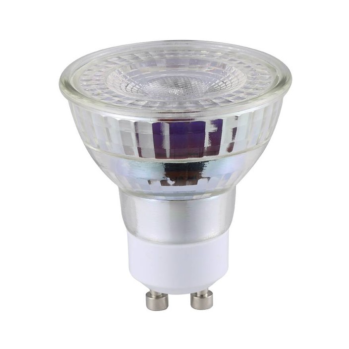 LED žiarovka so závitom GU10 6W 2700K (číra)