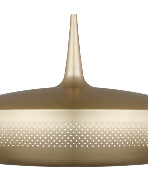UMAGE Clava Dine – lampa z lešteného hliníka v modernom severskom štýle