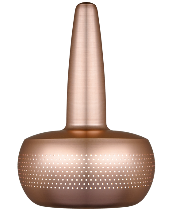UMAGE Clava – lampa z lešteného hliníka v modernom severskom štýle. Do jedálne aj baru