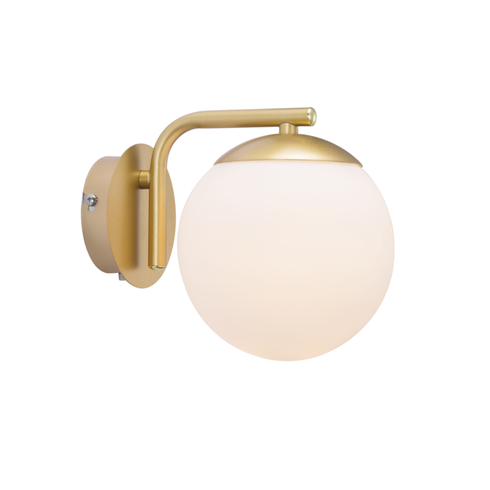 Nordlux Grant – elegantná nástenná lampa. Nadčasová kombinácia skla, kovu a štýlu (mosadz)
