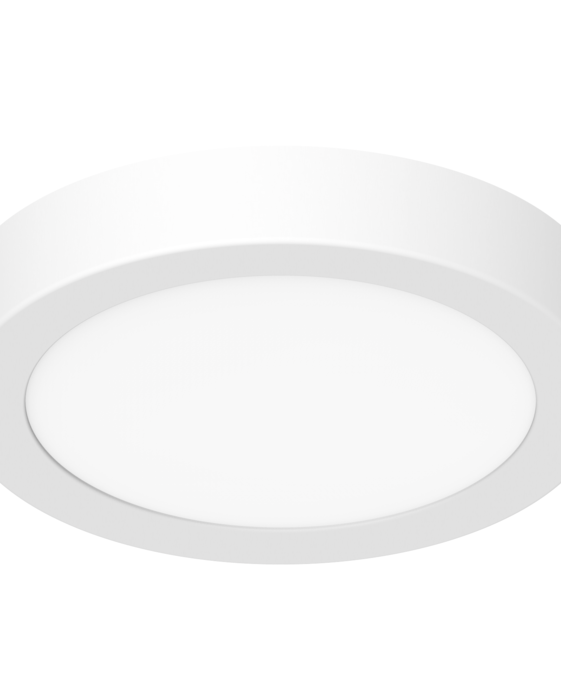 Stropné LED svietidlo Leroy od Nordluxu v klasickom jednoduchom dizajne v bielej farbe